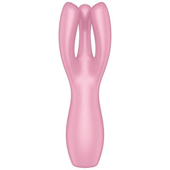 SATISFYER - VIBRADOR THREESOME 3 ROSA
