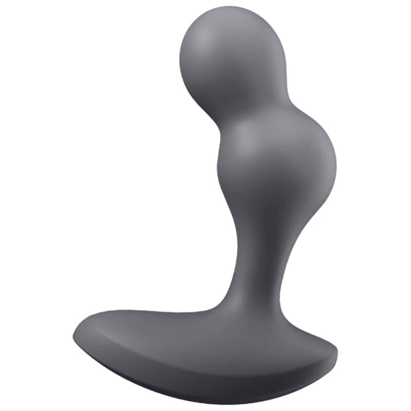 SATISFYER - DEEP DIVER VIBRATING PLUG APP GRAY