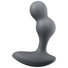 SATISFYER - DEEP DIVER VIBRATING PLUG APP GRAY