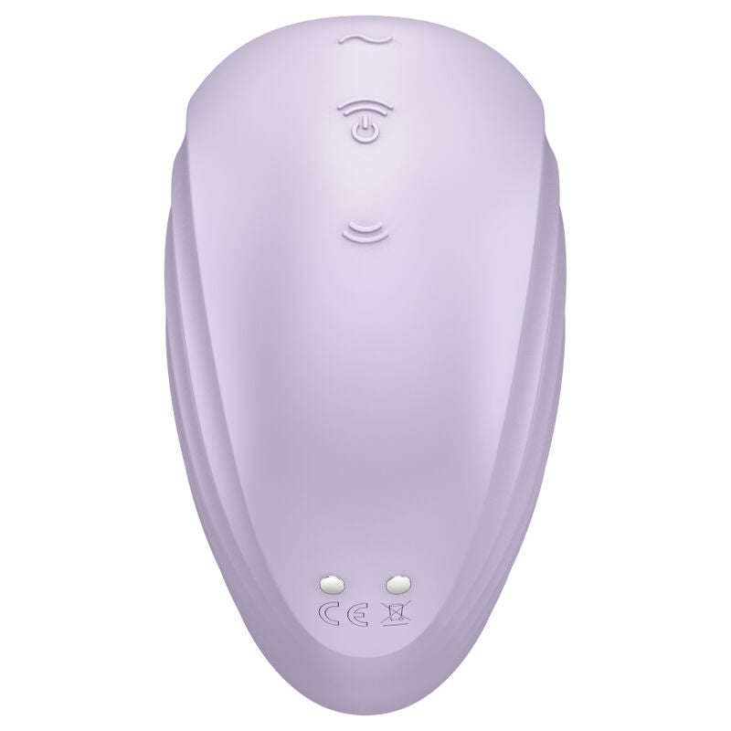 SATISFYER - AIR PULSE STIMULATOR AND VIBRATOR PEARL DIVER GREEN