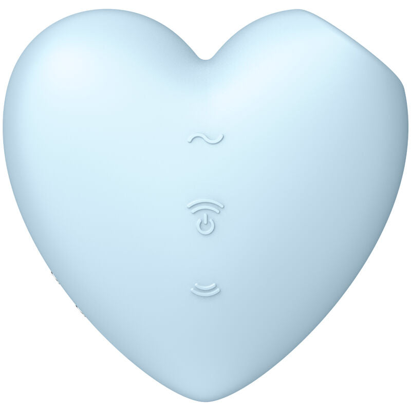 SATISFYER - CUTIE HEART WRIST STIMULATOR AND VIBRATOR PINK