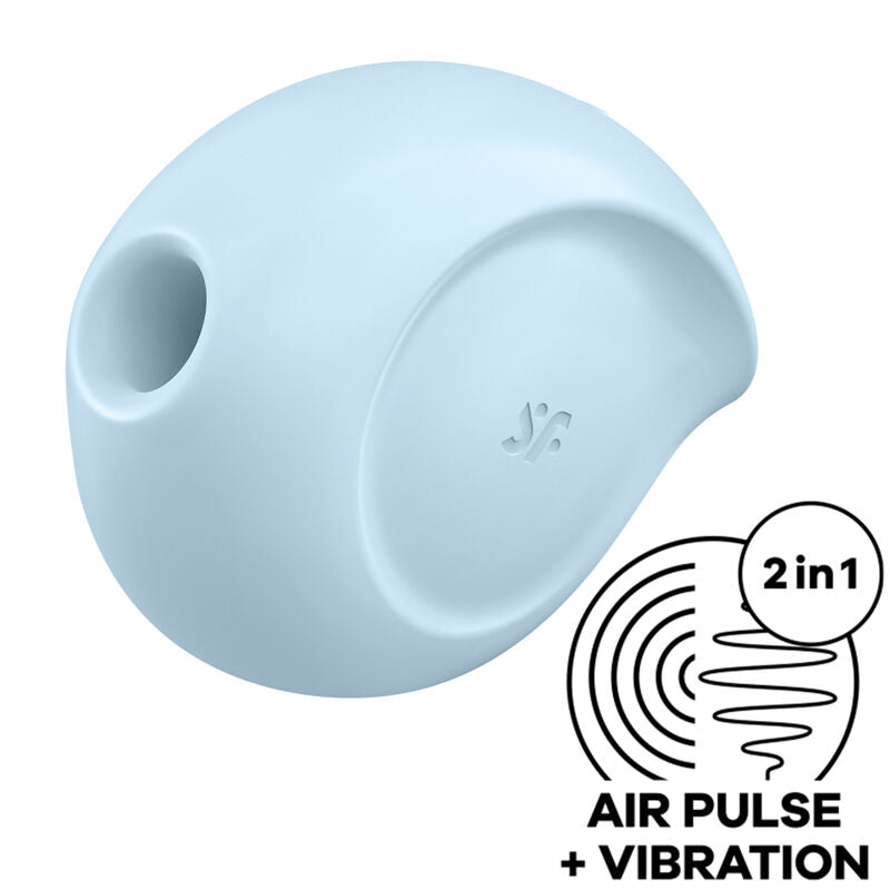 SATISFYER - SUGAR RUSH AIR PULSE STIMULATOR AND PINK VIBRATOR