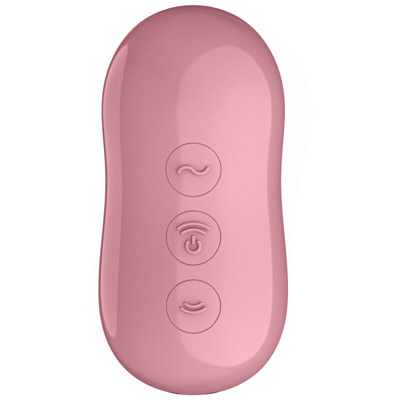 SATISFYER - COTTON CANDY PURPLE AIR PULSE STIMULATOR AND VIBRATOR
