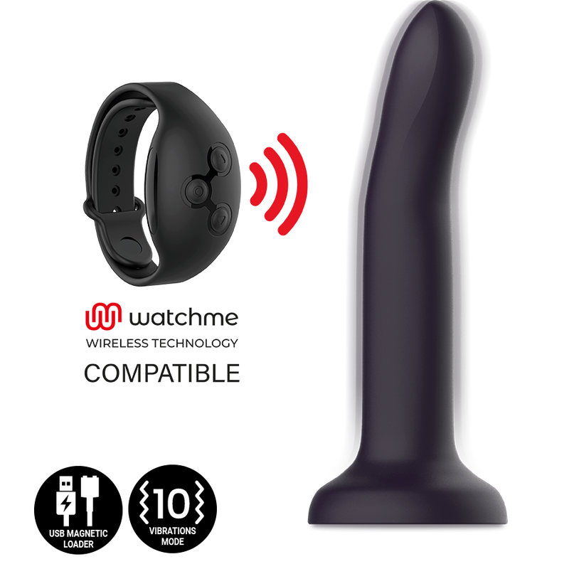 MYTHOLOGY DUMAN MYSTIC DILDO S - WATCHME VIBRATOR WIRELESS TECHNOLOGY COMPATIBLE
