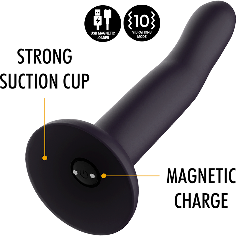 MYTHOLOGY DUMAN MYSTIC DILDO S - WATCHME VIBRATOR WIRELESS TECHNOLOGY COMPATIBLE
