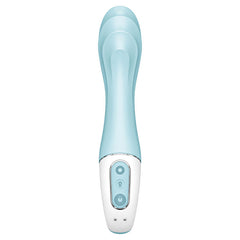 SATISFYER - AIR PUMP VIBRADOR 5+ APLICATIVO VIBRADOR INFLVEL G-SPOT AZUL