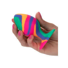 CALEXOTICS - CHEEKY BIG TIE-DYE ANAL PLUG