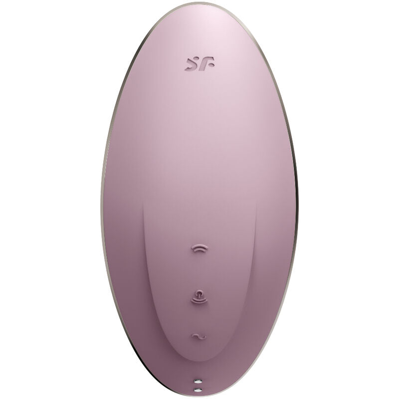 SATISFYER - VULVA LOVER 1 AIR PULSE STIMULATOR AND VIBRATOR BLUE