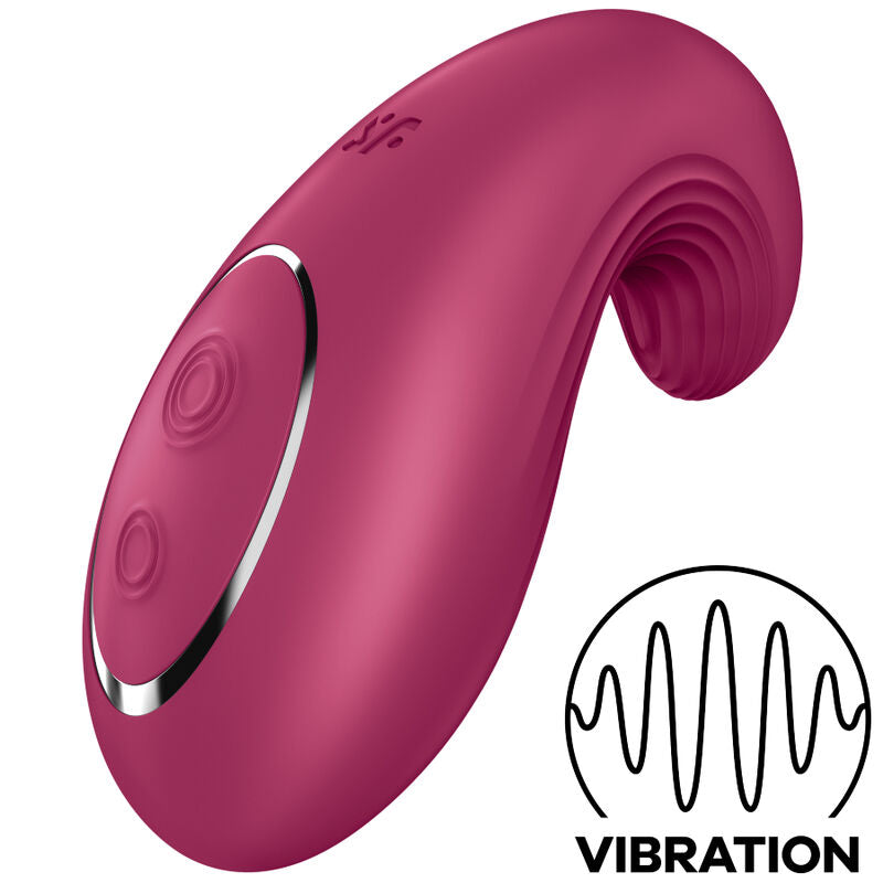 SATISFYER - BLUE DELIGHT LAY-ON DIPPING VIBRATOR
