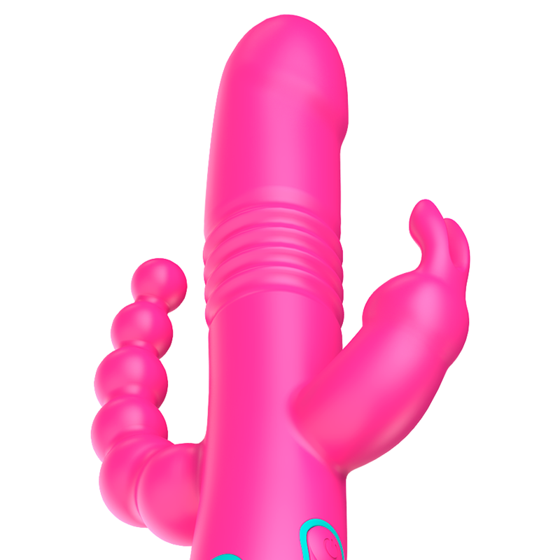 HAPPY LOKY - DONALD TRIPLE STIMULATION: ANAL WATCH, CLITORAL GE SPOT COMPATIBLE WITH WIRELESS TECHNOLOGY