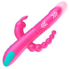 HAPPY LOKY - DONALD TRIPLE STIMULATION: ANAL WATCH, CLITORAL GE SPOT COMPATIBLE WITH WIRELESS TECHNOLOGY