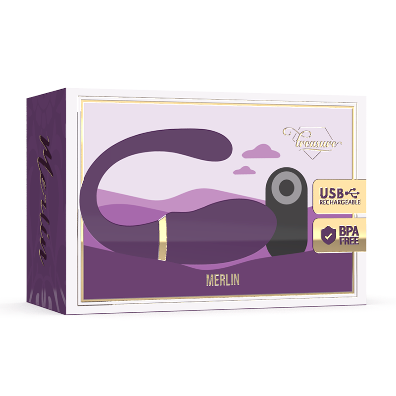 TREASURE - MERLIN DUAL REMOTE CONTROL VIBRATOR