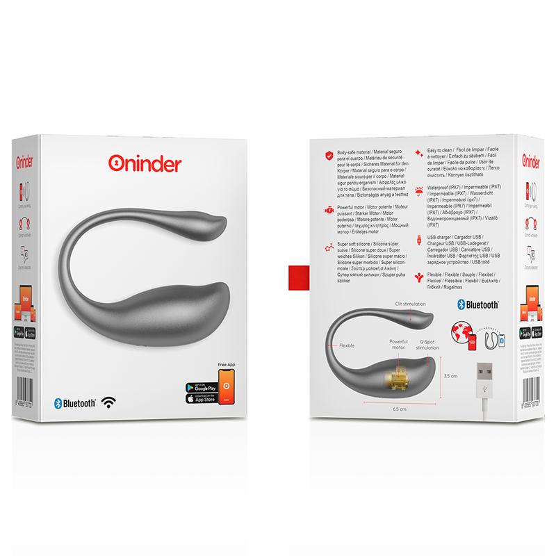 ONINDER - PINK NAIROBI VIBRATING EGG - FREE APP