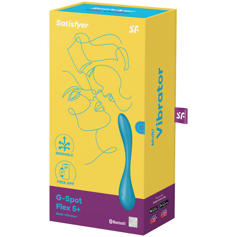 SATISFYER - MULTI VIBRATOR G-SPOT FLEX 5 BLUE