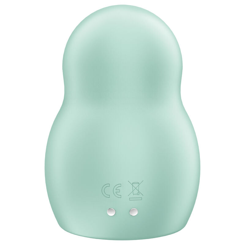 SATISFYER - PRO TO GO 1 DUAL AIR PULSE STIMULATOR AND VIBRATOR RED