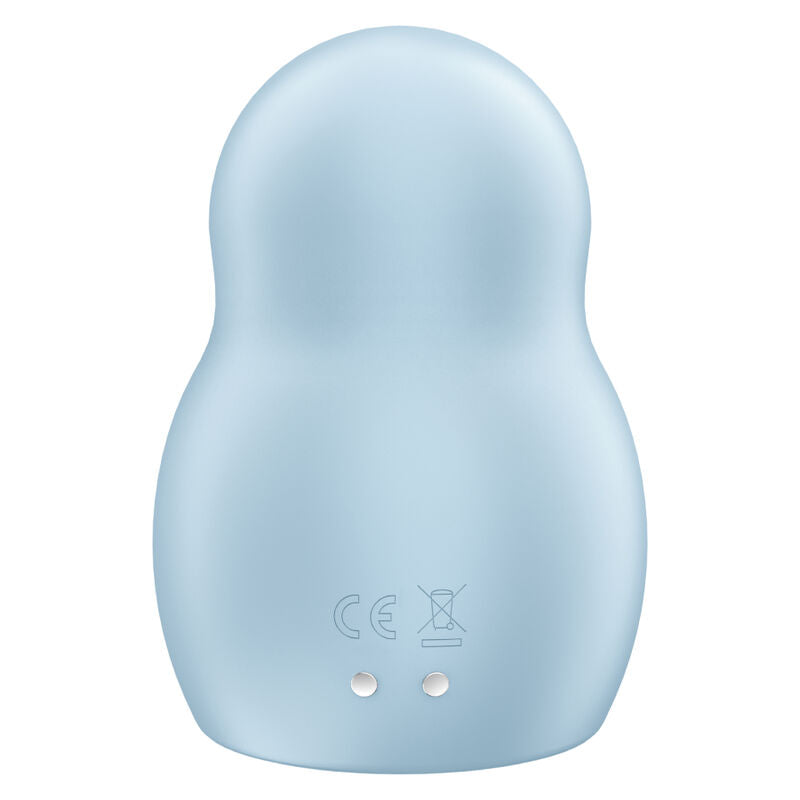 SATISFYER - PRO TO GO 1 DUAL AIR PULSE STIMULATOR AND VIBRATOR RED