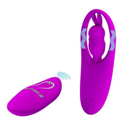 PRETTY LOVE - WILD RABBIT STIMULATOR FOR COCKS WITH REMOTE CONTROL LILAC