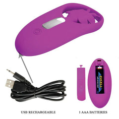PRETTY LOVE - DANCING BUTTERFLY STIMULATOR FOR CALAS WITH REMOTE CONTROL LILAC