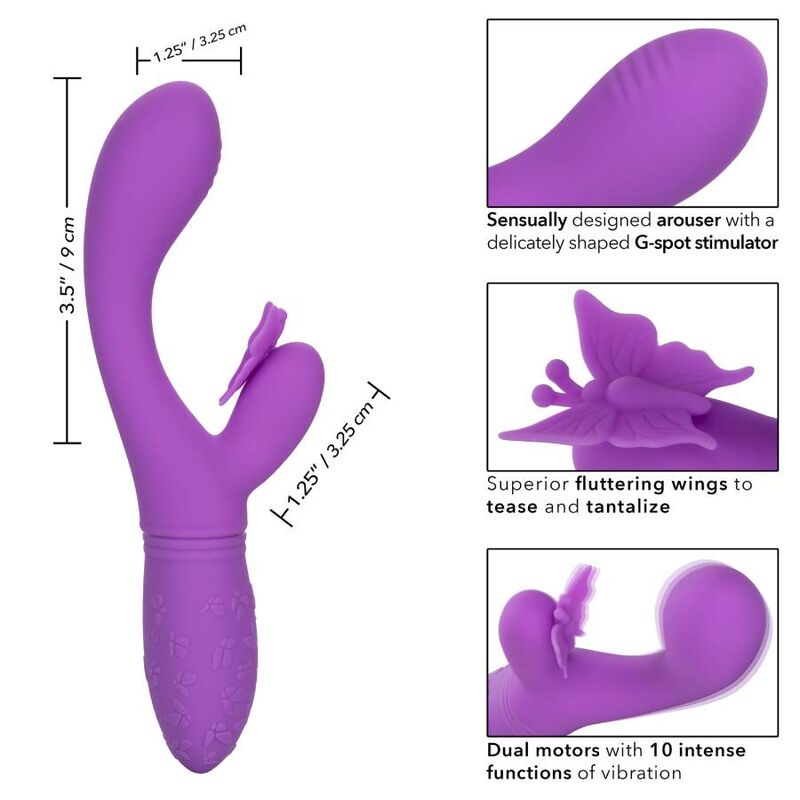 CALEXOTICS - BUTTERFLY KISS VIOLET VIOLET