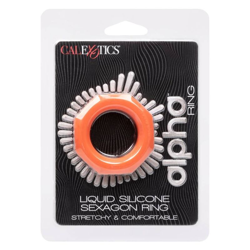 CALEXOTICS - ALPHA SEXAGON ORANGE RING
