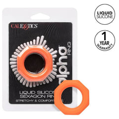 CALEXOTICS - ALPHA SEXAGON ORANGE RING