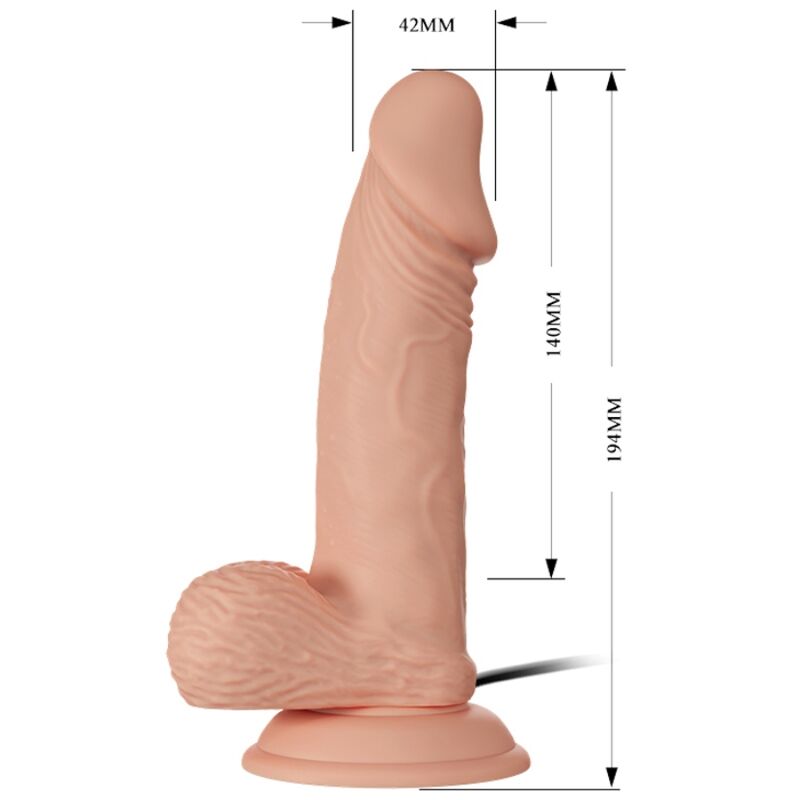 DANCE - BEAUTIFUL MEETING VIBRATING ZEBULON 19.4 CM NATURAL