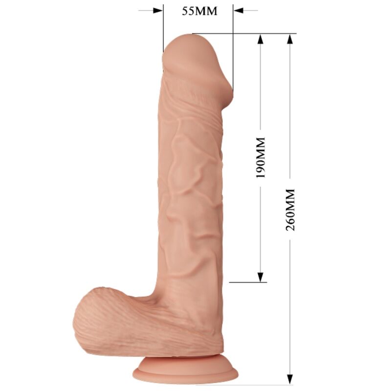 DANCE - BEAUTIFUL MEETING VIBRATING BERQRISI 26 CM NATURAL