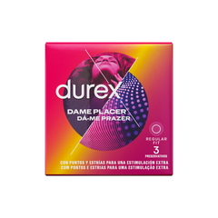 DUREX - DAME PLACING 3 UNITS