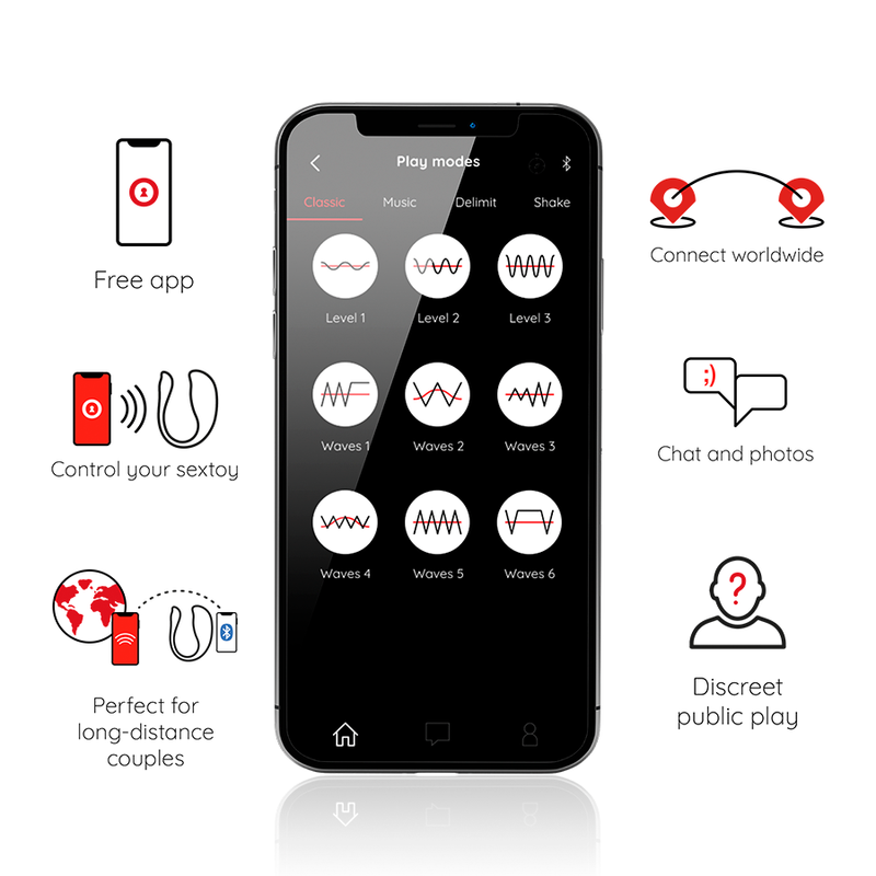 ONINDER - PINK NAIROBI VIBRATING EGG - FREE APP