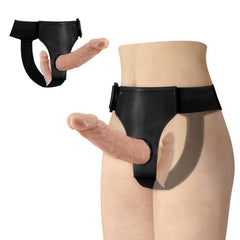 DANCE - ULTRA PASSIONATE DOUBLE DILDOS WITH HARNESS