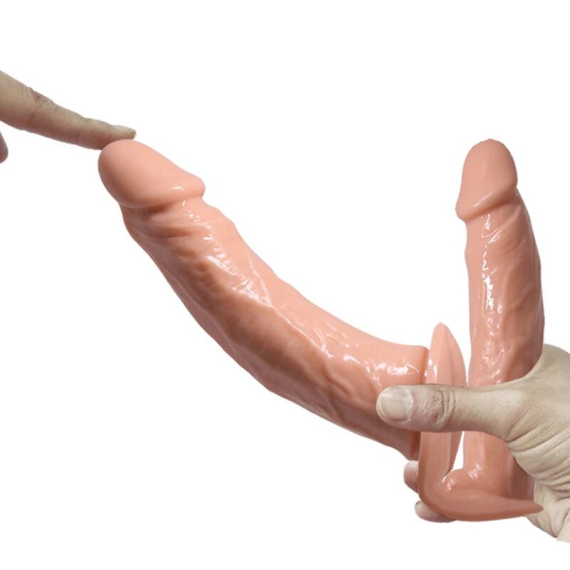 DANCE - ULTRA PASSIONATE DOUBLE DILDOS WITH HARNESS