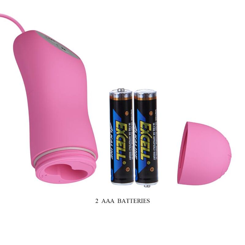 PRETTY LOVE - PINK VIBRATING PINA WITH ELECTROSHOCK