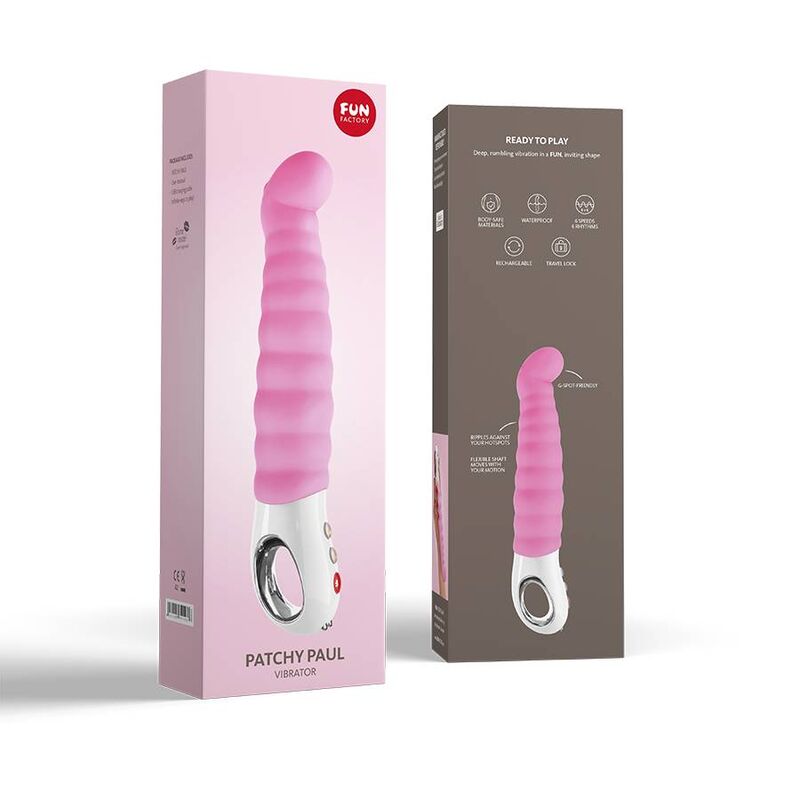 FUN FACTORY - PATCHY PAUL G5 VIBRATOR G-SPOT CANDY ROSE