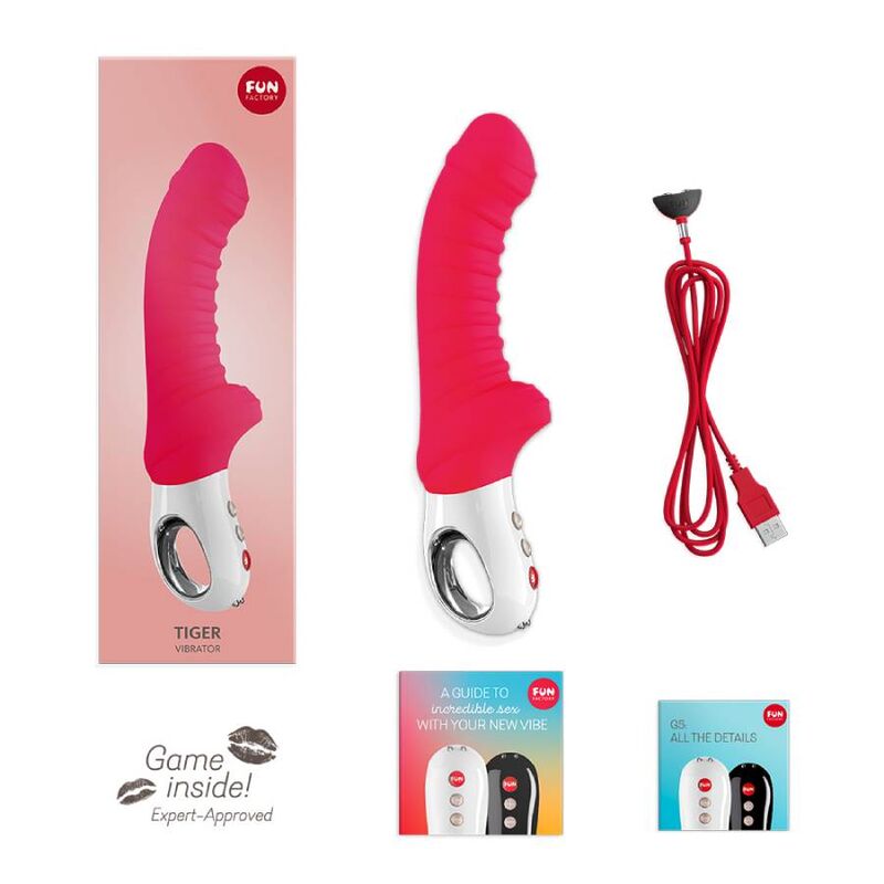 FUN FACTORY - TIGER G5 INDIA VIBRATOR RED