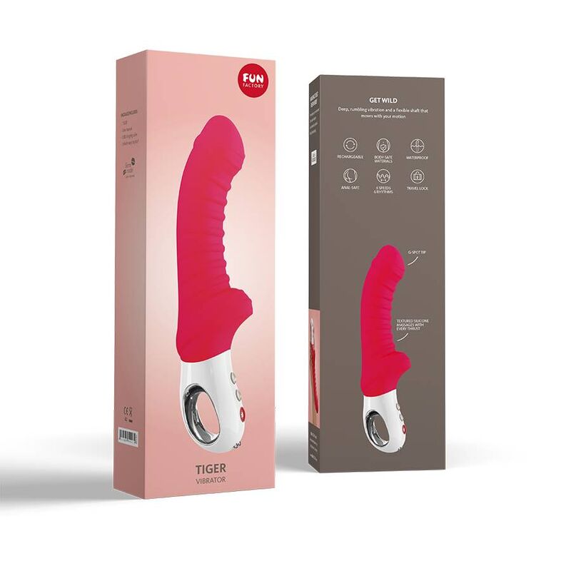 FUN FACTORY - TIGER G5 INDIA VIBRATOR RED