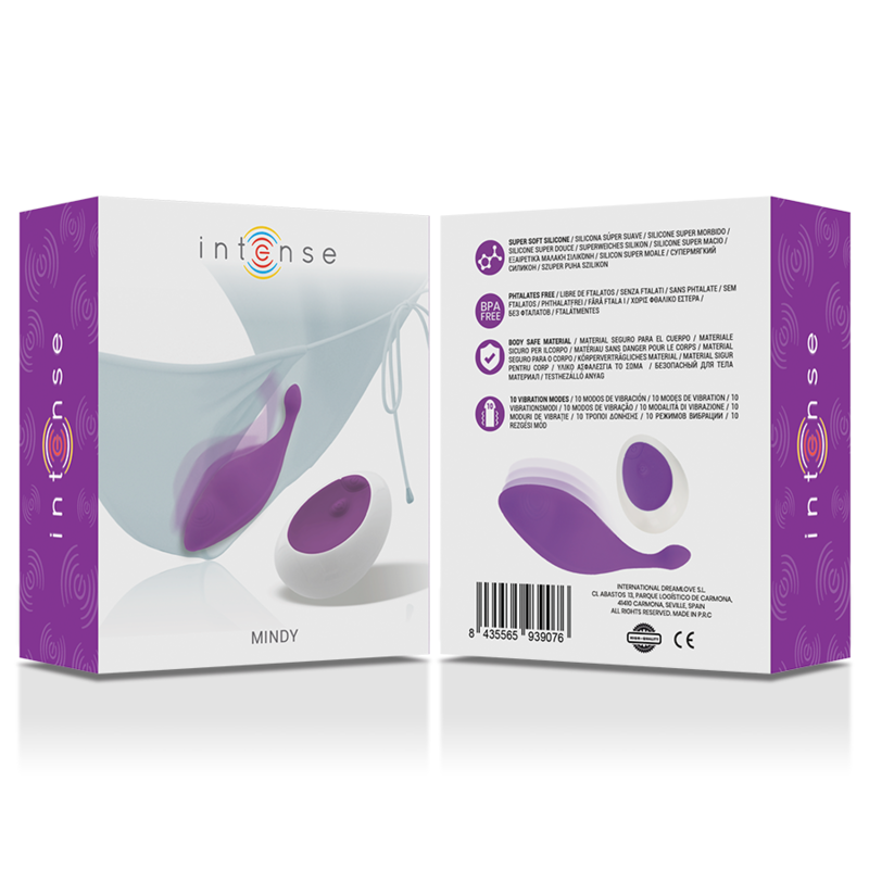 INTENSE - PURPLE MINDY PANTIE REMOTE CONTROL