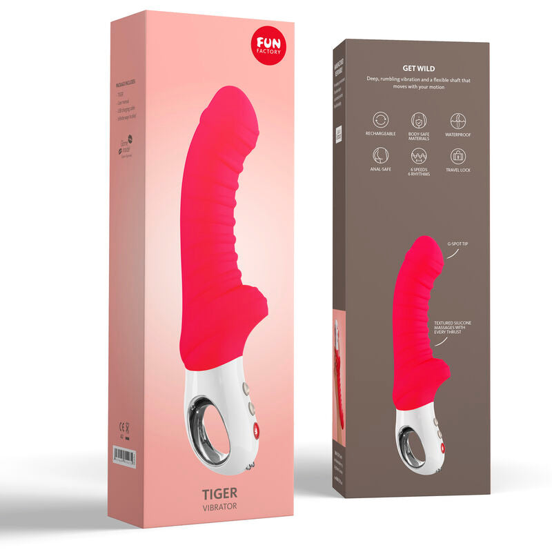FUN FACTORY - TIGER G5 INDIA VIBRATOR RED