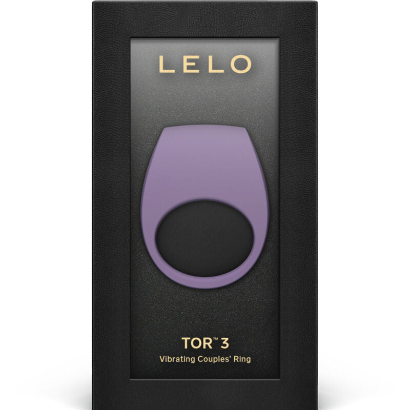 LELO - BLACK VIBRATING RING TOR 3