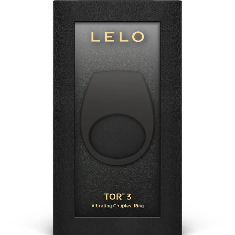 LELO - BLACK VIBRATING RING TOR 3