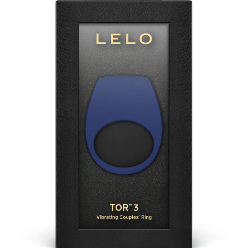 LELO - BLACK VIBRATING RING TOR 3