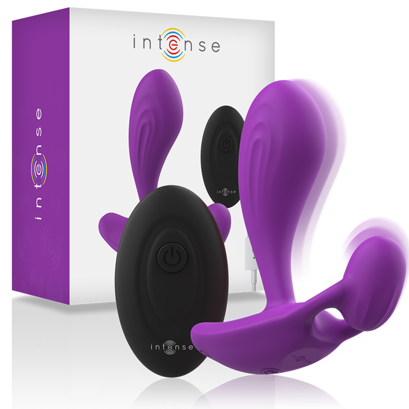 INTENSE - SHELLY PURPLE REMOTE CONTROL ANAL PLUG