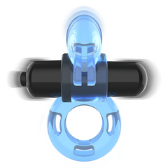 INTENSE - ANEL VIBRADOR - FRY AZUL