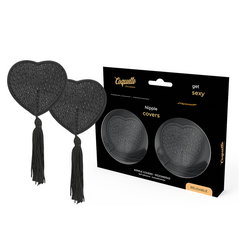 COQUETTE CHIC DESIRE - BLACK TOE COVERS