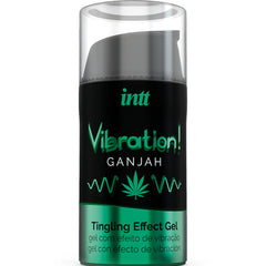 INTT - PODEROSO ESTIMULANTE ÍNTIMO GEL VIBRATÓRIO LÍQUIDO CANNABIS 15ML