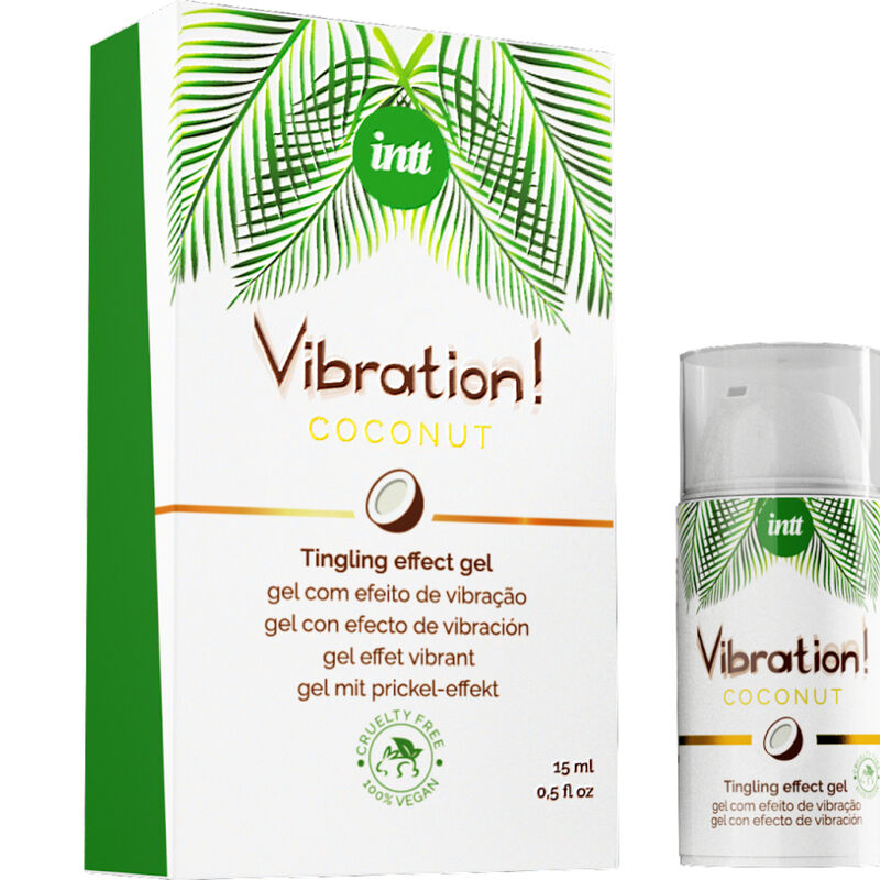 INTT - VIBRATION GEL POWERFUL STIMULATING LIQUID VEGAN VIBRATOR