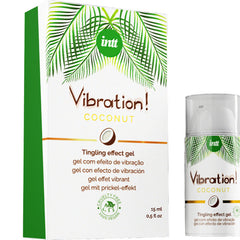 INTT - VIBRATION GEL POWERFUL STIMULATING LIQUID VEGAN VIBRATOR