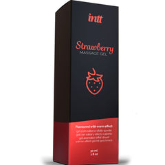 INTT MASSAGE &amp; ORAL SEX - HOT EFFECT MASSAGE GEL STRAWBERRY FLAVOR