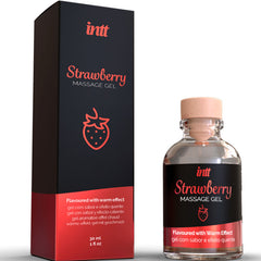 INTT MASSAGE &amp; ORAL SEX - HOT EFFECT MASSAGE GEL STRAWBERRY FLAVOR