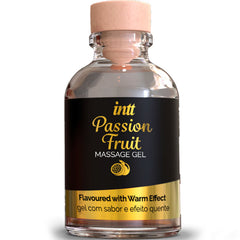 INTT MASSAGE &amp; ORAL SEX - PASSION FRUIT FLAVOURED MASSAGE GEL WITH WARMING EFFECT