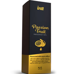INTT MASSAGE &amp; ORAL SEX - PASSION FRUIT FLAVOURED MASSAGE GEL WITH WARMING EFFECT